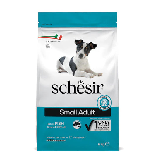 Schesir Small Adult Fish Dry Dog food 2KG