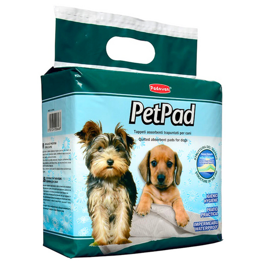 Padovan Pet Training Pads – 10pcs, 60x60cm for Small Pets