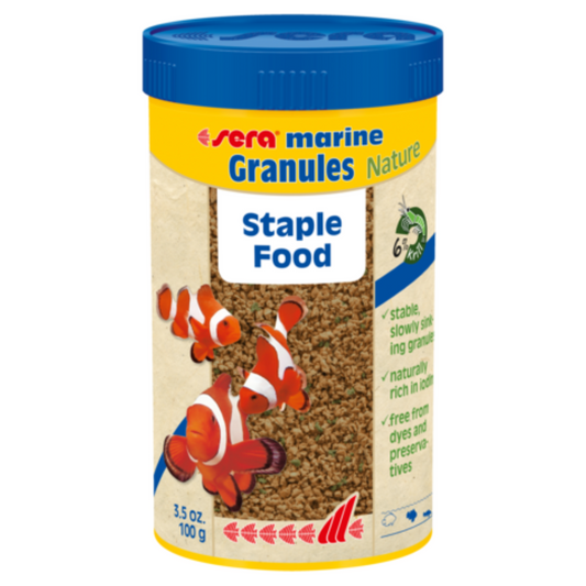 Sera Marine Granules Fish Food 250ML – Balanced Diet for Saltwater Fish