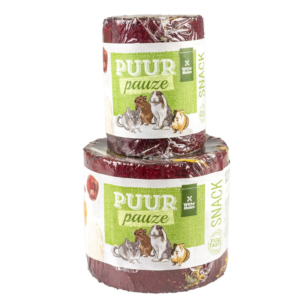 Witte Molen Puur Pauze Snack Tube – Beetroot, Parsnip & Carrot 100g
