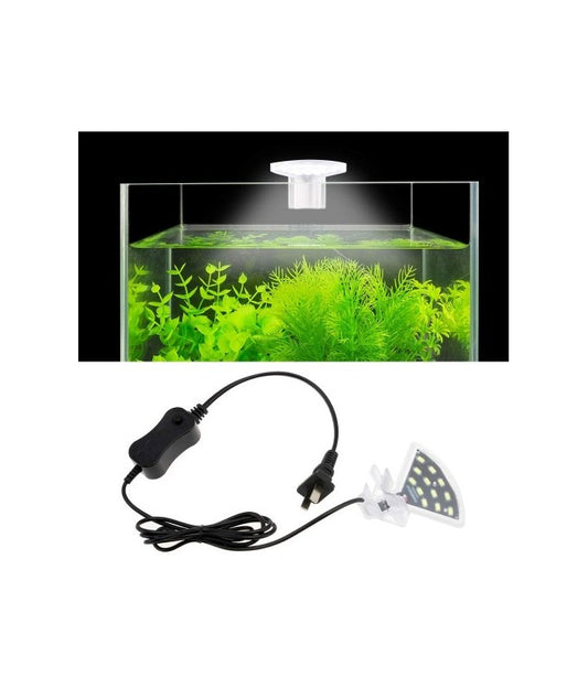 Roxin LED Top Light White – 5W Slim Aquarium Fixture