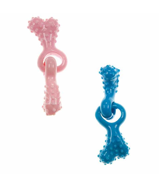 Imac Soft Puppy Bone Toy in TPR – 16×5 cm – Gentle for Teething
