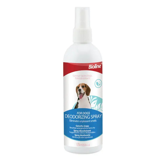 Bioline Deodorizing Dog Spray 175ml Fresh Scent for Dogs