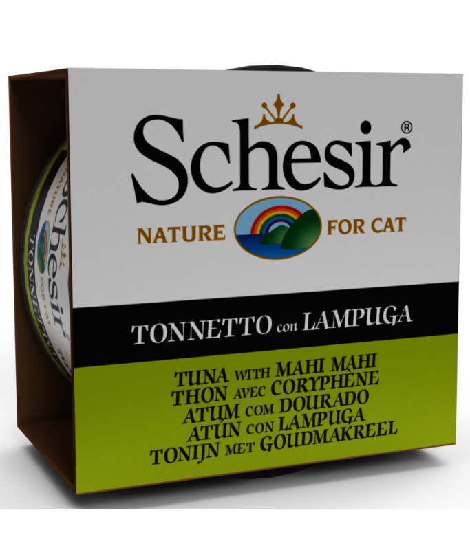 Schesir Cat Wet Food Tuna with Mahi 85g