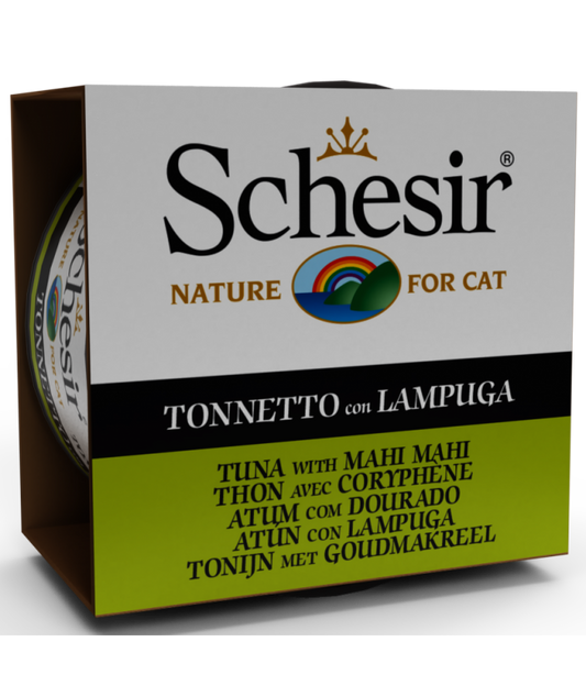 Schesir Cat Wet Food Tuna with Mahi 85g