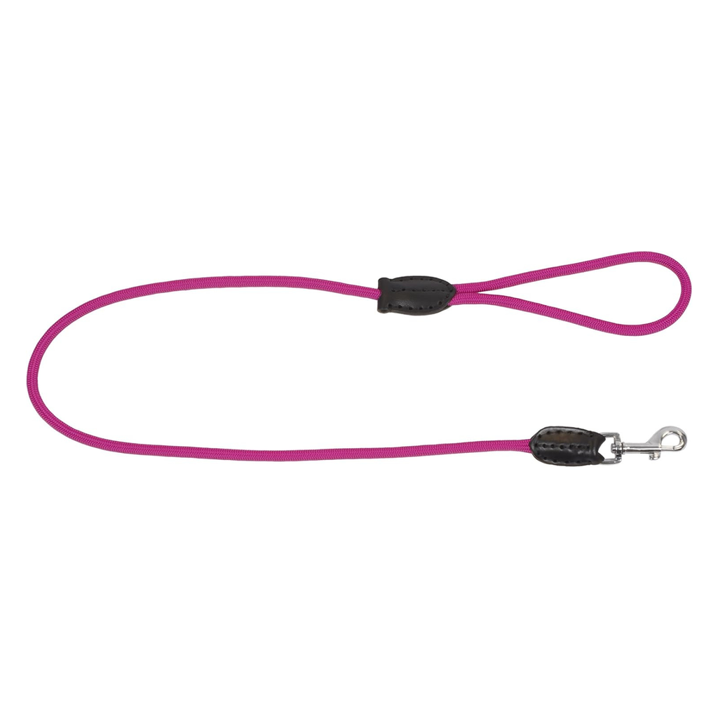 Duvo+ Dog Leash Cord Forest Pink – M Size, 115cm x 8mm