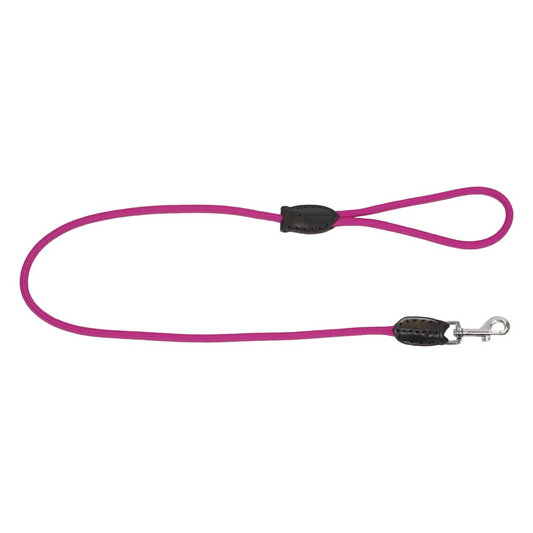 Duvo+ Dog Leash Cord Forest Pink – M Size, 115cm x 8mm