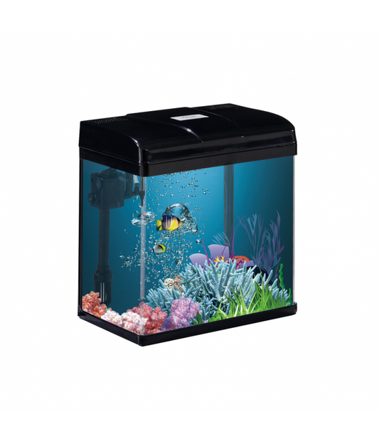Karis PF-Series Home Aquarium – 285×180×320 mm – Black