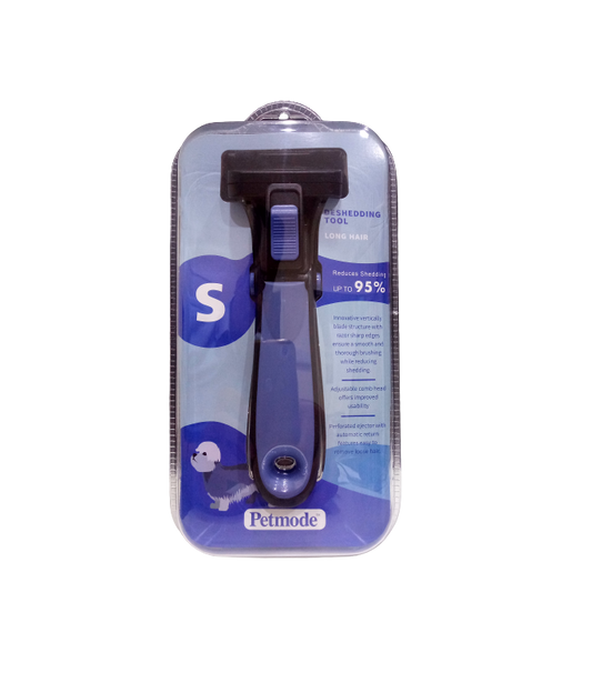 Pet Mode Deshedding Tool Long Hair Dogs – S Size Grooming Brush