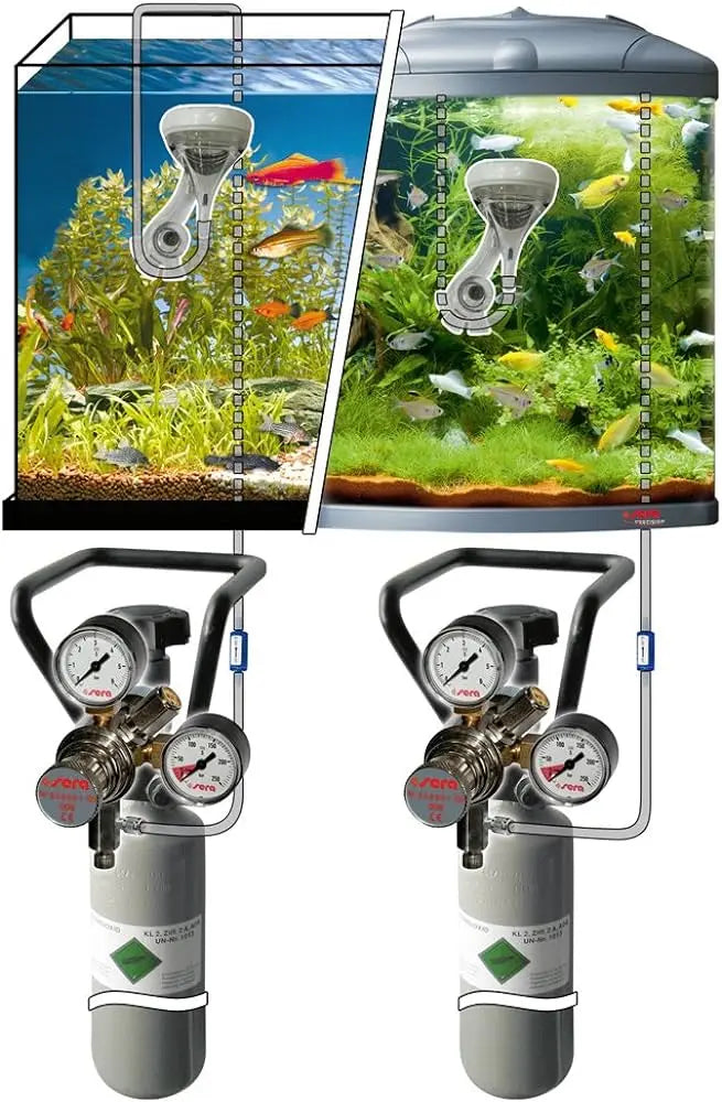 Sera Flore CO₂ System – Complete CO₂ Kit for Planted Aquariums