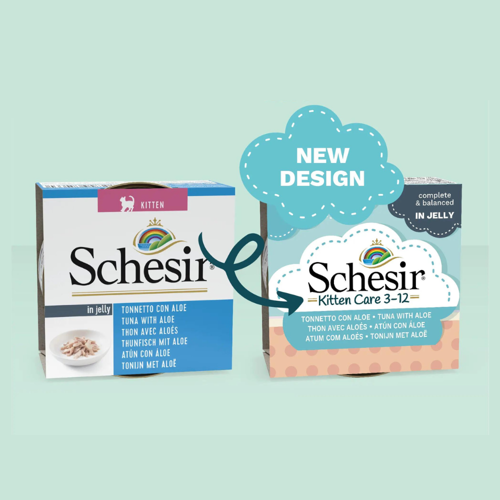 Schesir Kitten Can Tuna with Aloe 85G