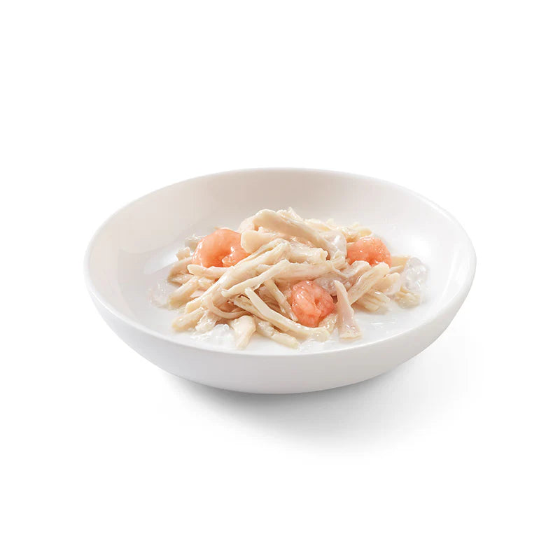 Schesir Broth Cat Can Tuna with Whitebait Wet food 70G
