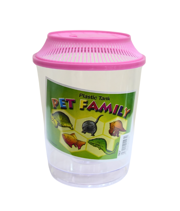 KW Zone Plastic Aquarium Tank – 10cm – Small Betta Fish Container