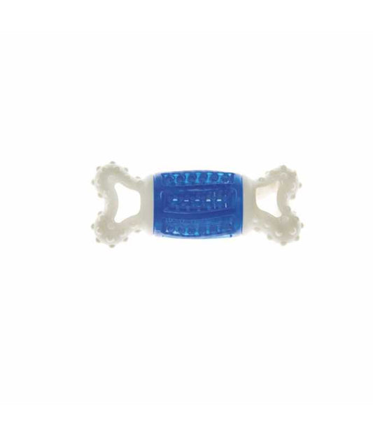 Imac Nylon TPR Dental Bone Dog Toy – 14×5.7×5.7 cm – Squeaky Chew