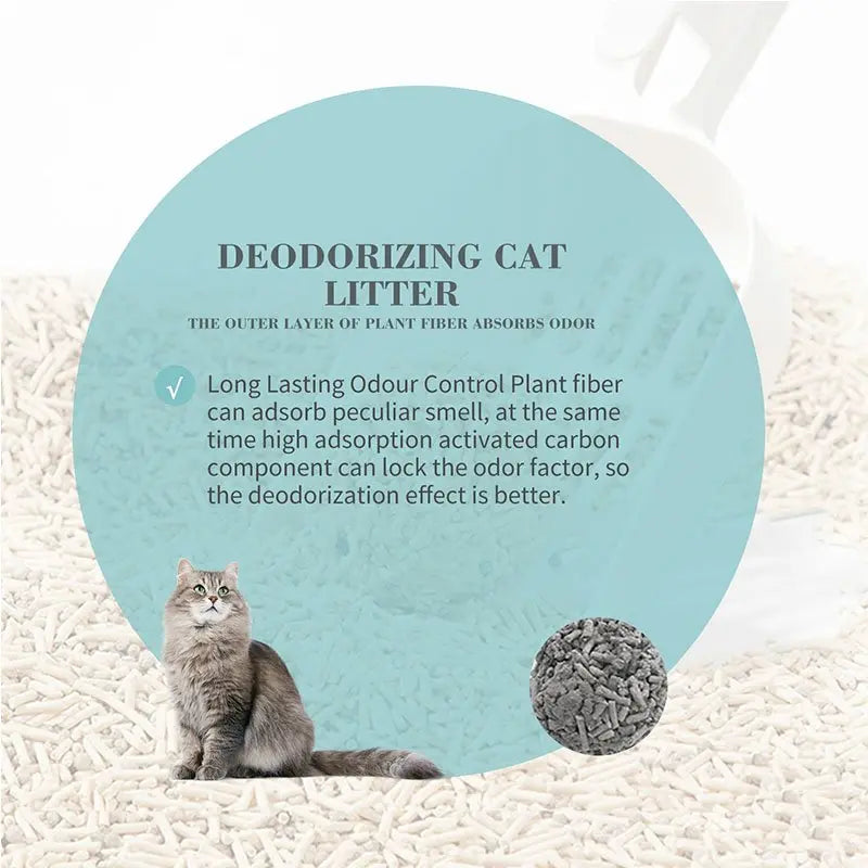 Bioline Deodorizing Cat Litter 6L Odor Control for Cats