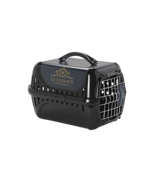 Moderna Trendy Runner Pet Carrier Black-50.1 x 32 x 34.5 cm