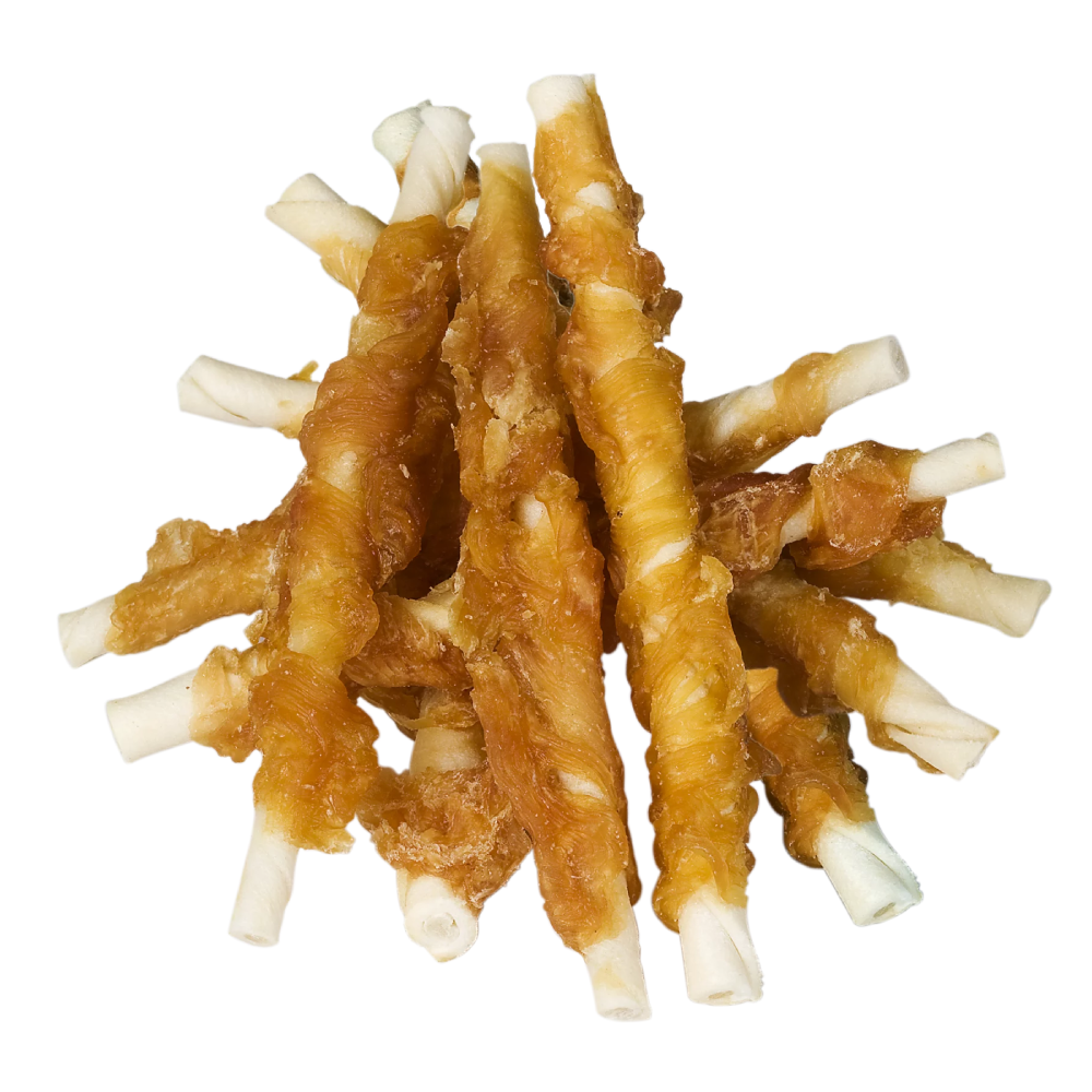 Dog Fest Chicken Strips on a Chewy Stick for Adult Dogs - 90g (3.17 oz)
