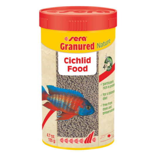 Sera Granured Nature Fish Food 250ML – High-Protein Granules