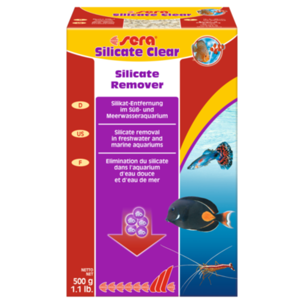 Sera Marin Silicate Clear 500G – Silicate Remover for Marine Tanks