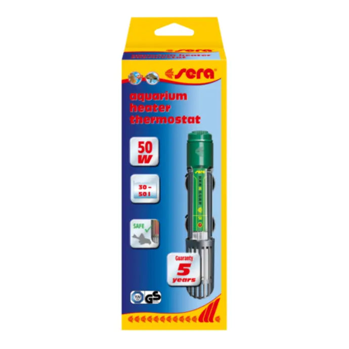 Sera Aquarium Heater – Adjustable Submersible Heater 50W