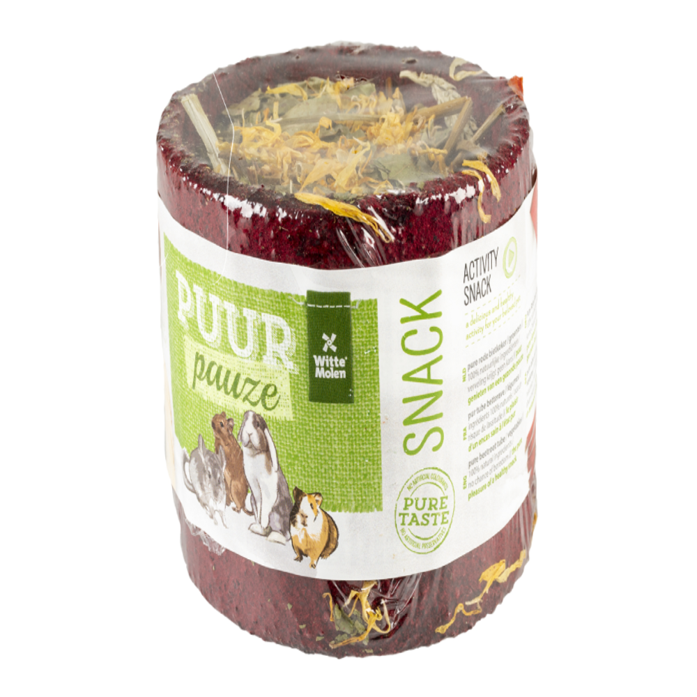 Witte Molen Puur Pauze Snack Tube – Beetroot, Parsnip & Carrot 100g
