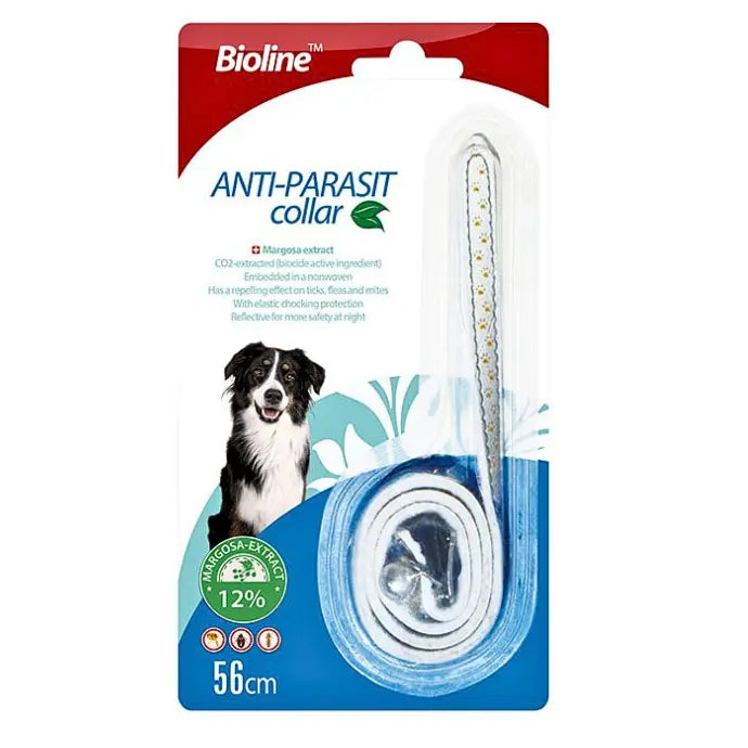 Bioline Dog Collar 56cm  Adjustable Pet Collar for Dogs