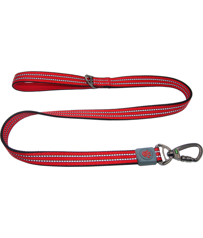 Doco Vario Dog Leash 6Ft Red - Size L