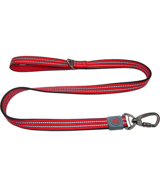 Doco Vario Dog Leash 6Ft Red - Size L