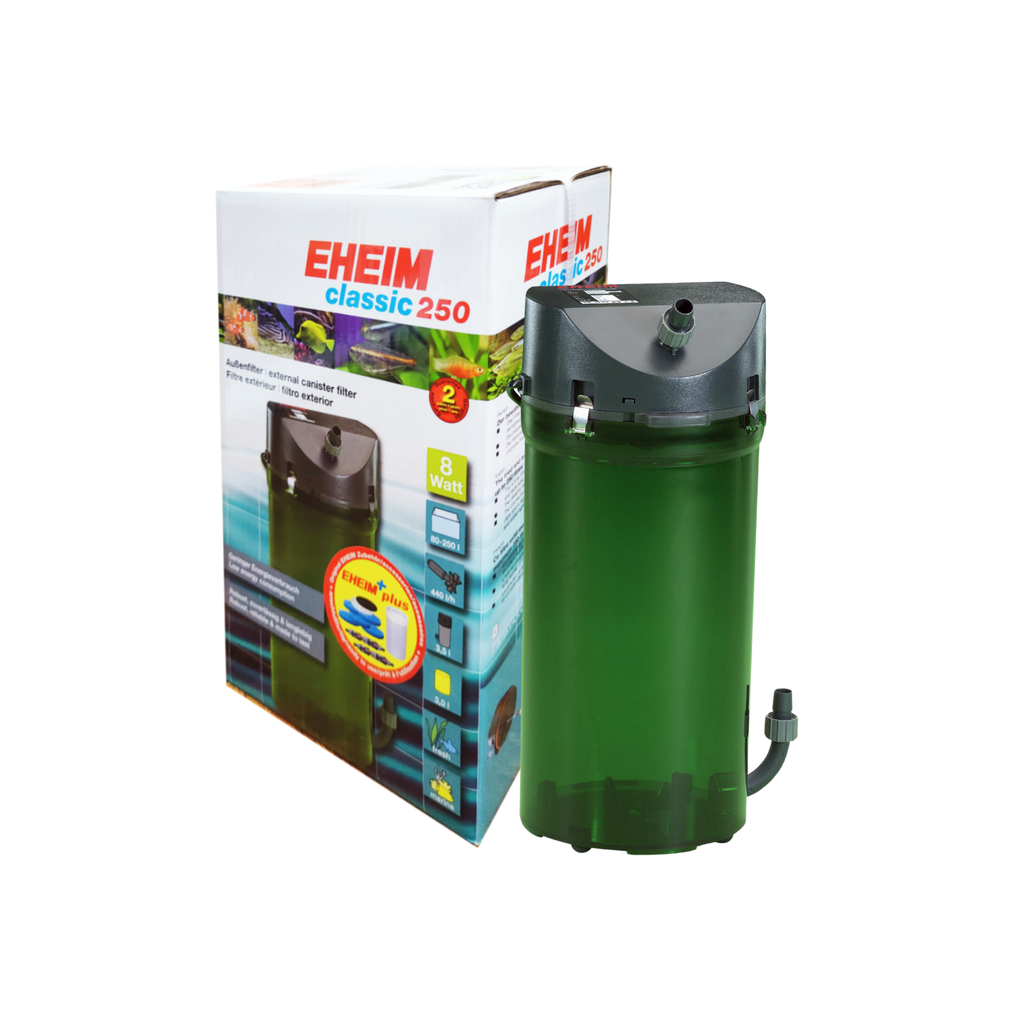 Eheim Classic 250 External Filter – With Coarse & Fine Filter Pads