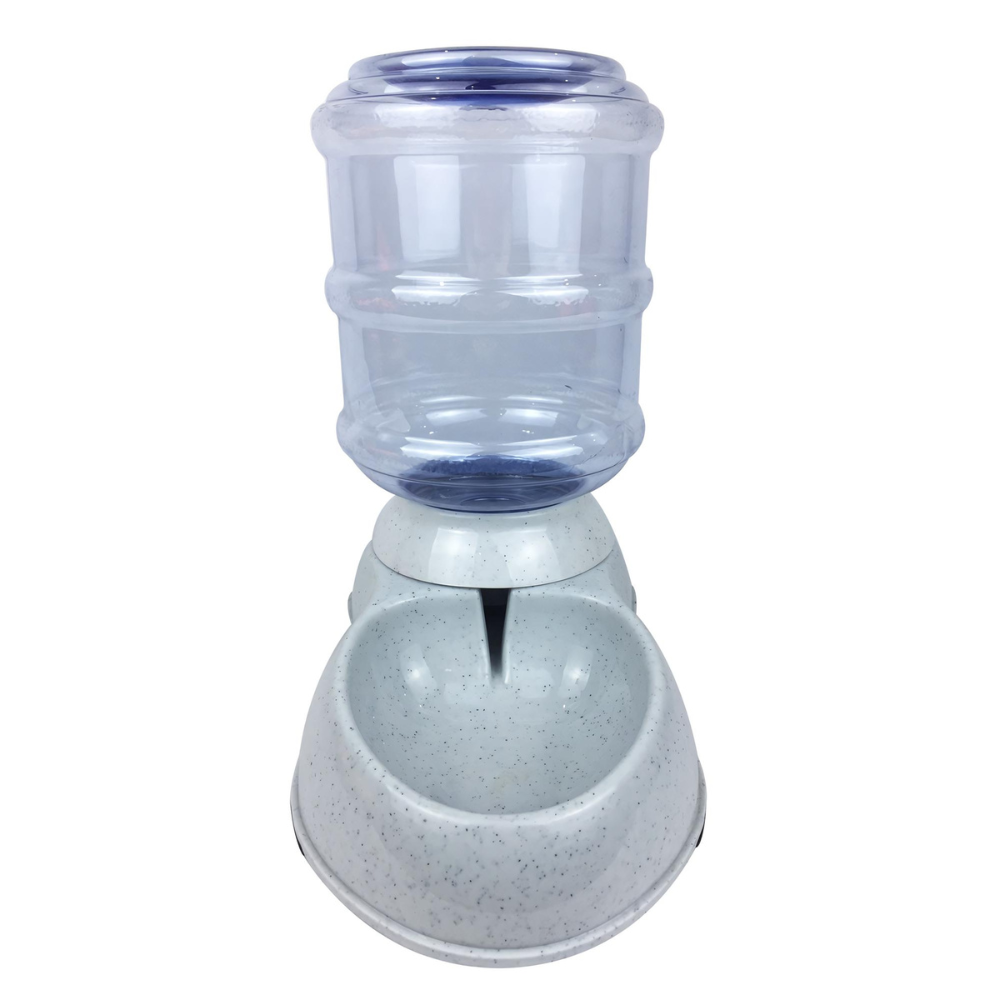 Pado Water Dispenser for Dogs & Cats ‚3.75L Spill-Proof Grey Bowl