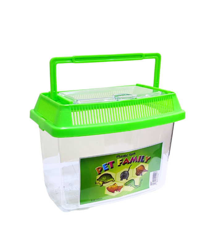 KW Zone Plastic Aquarium Tank – 18cm – Medium Fish Breeding Container