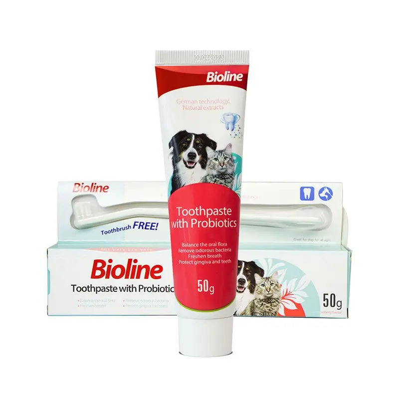 Bioline Probiotics Pet Toothpaste  50g Oral Health Formula
