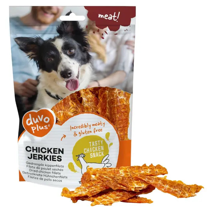 Duvo+ Meat! Chicken Jerkies Dog Treats