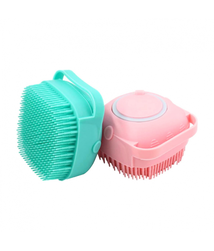 Bioline Massage Brush Gentle Grooming Brush for Cats and Dogs