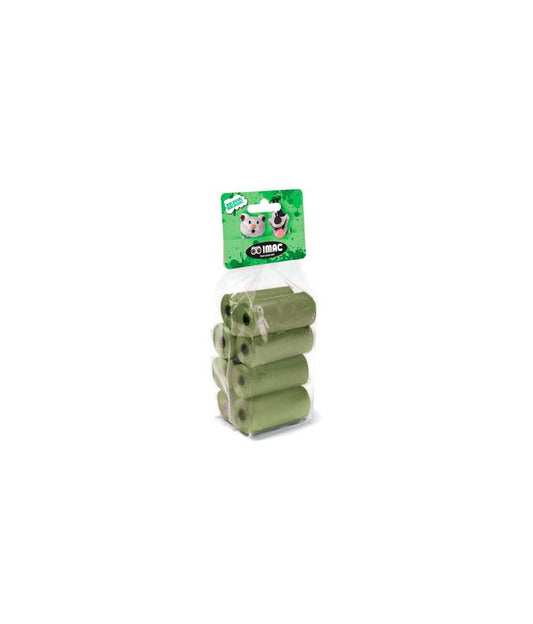 EcoPet Biodegradable Waste Bags – 8 Rolls (15 Bags/Roll)