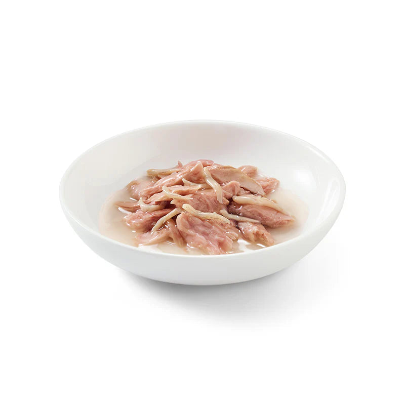 Schesir Cat Can Tuna with Whitebait Wet food 140G