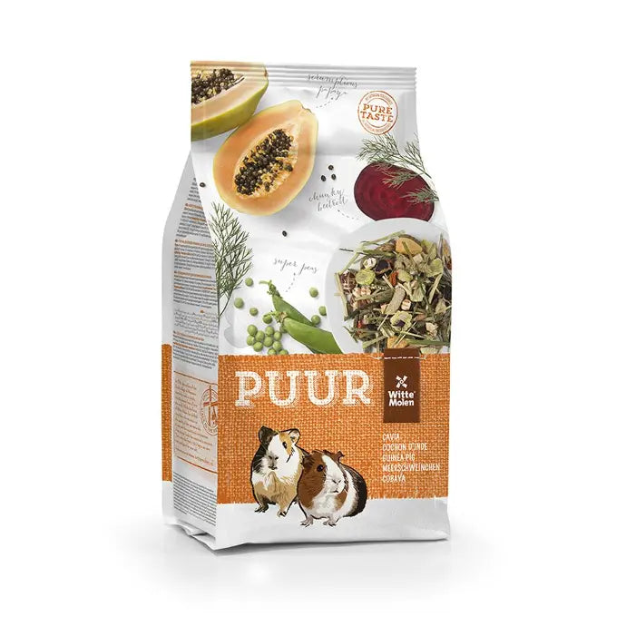 Witte Molen Puur Guinea Pig Food – 700g Vitamin-Rich Mix