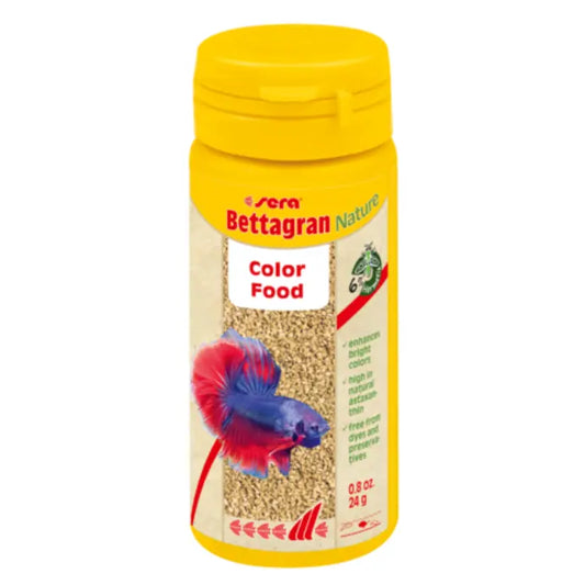 Sera Bettagran Nature Fish Food 24G – Slow-Sinking Granules