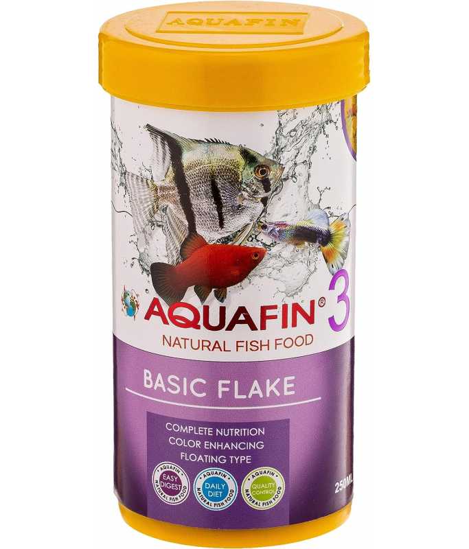 KW Zone Aquafin Basic Flake Fish Food 500ml