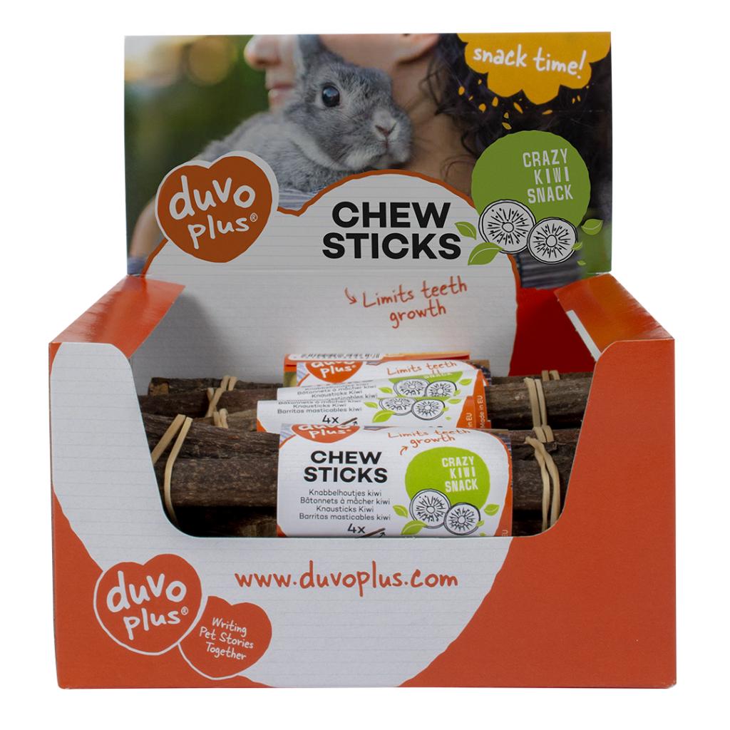 Duvo+ Chew Sticks for Rodents 4pc – Kiwi Flavor