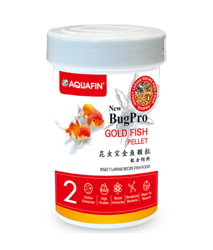 KW Zone Aquafin BugPro Goldfish Pellet Food 100ml