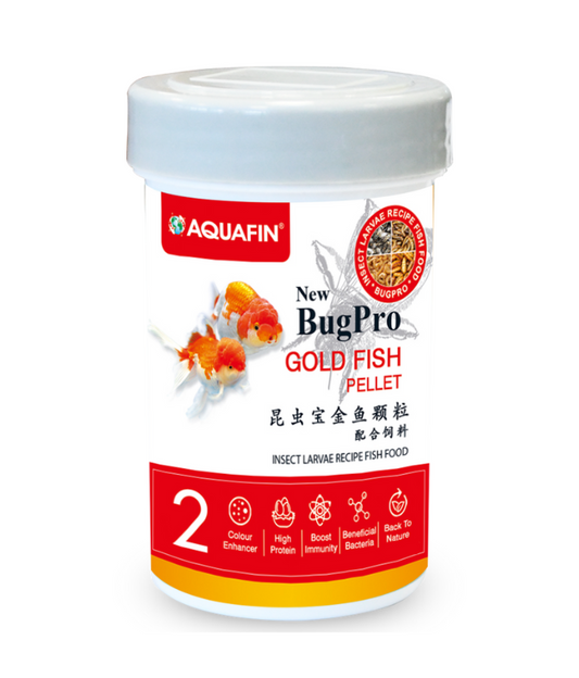KW Zone Aquafin BugPro Goldfish Pellet Food 100ml