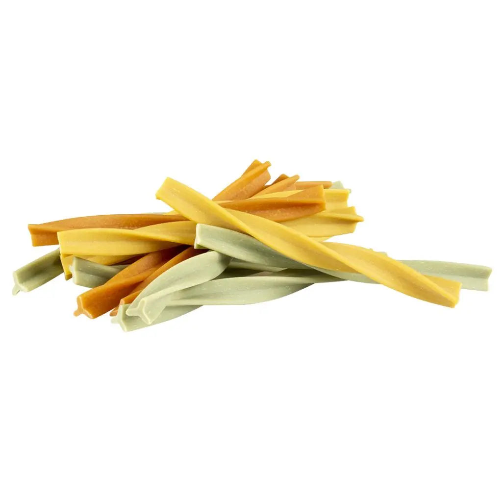 Duvo+ Garden Bites Fruity Dental Swirls – 13cm, 30pcs