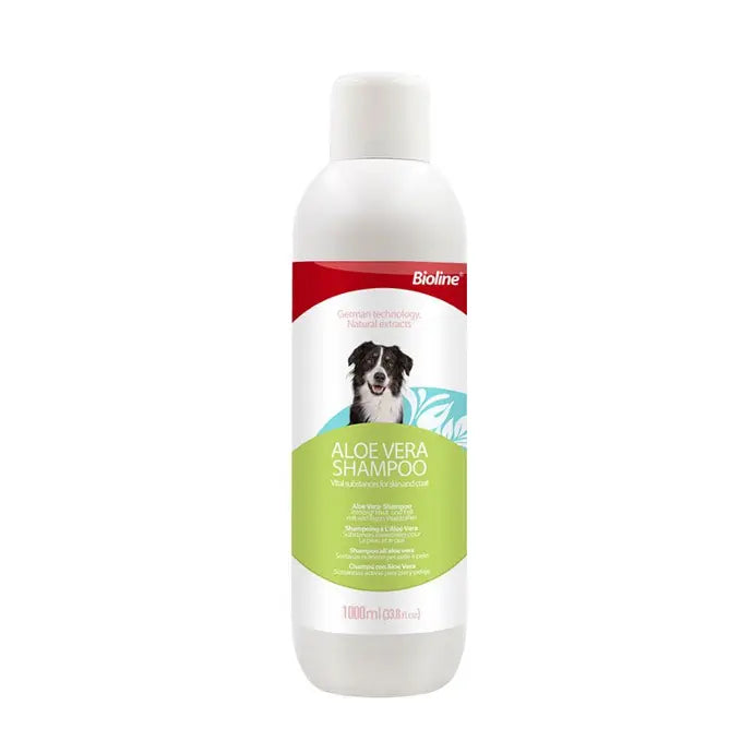 Bioline Aloe Vera Dog Shampoo 1L Natural Care