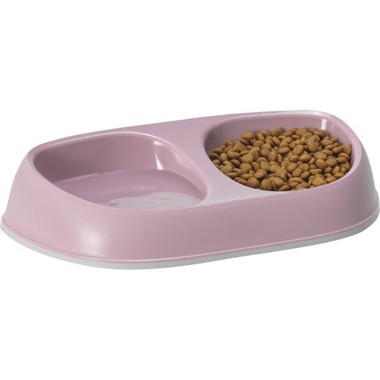 Moderna Double Sensibowl Cat Food Bowl – 28.9 x 14.8 x 5.6 cm – 2 x 200ml