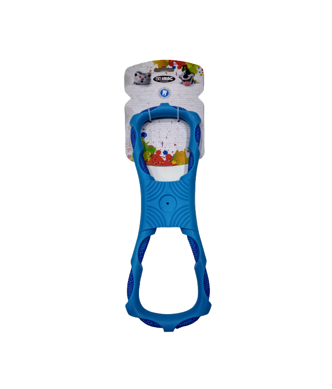 Imac Rubber Cord Pull Dog Toy – 28.8×9 cm – Interactive Tug Toy