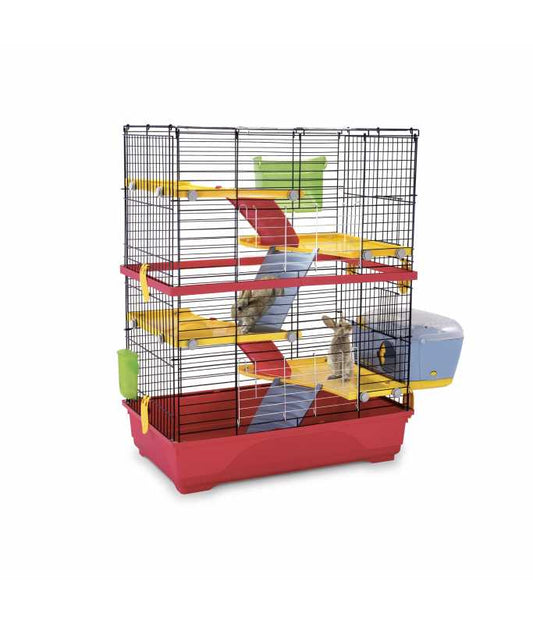 Imac Double-80 Small Pet Cage 80x48.5x104cm for Rabbits & Ferrets