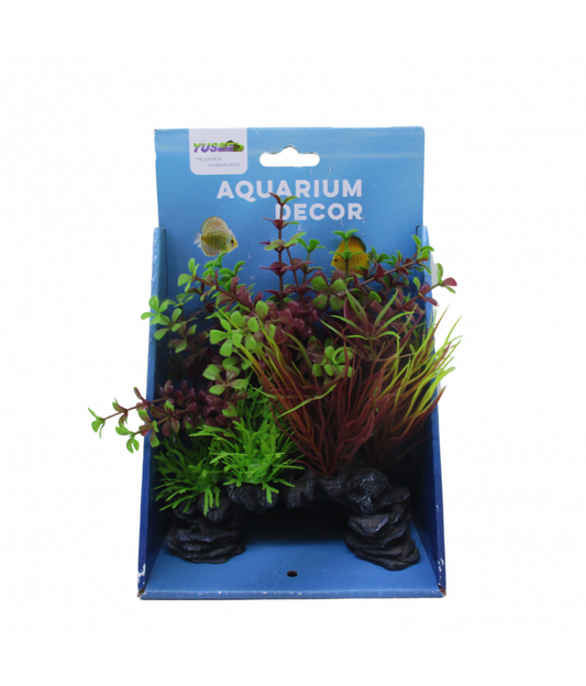 Yusee Aquarium Plant Decoration – 12x7x18cm