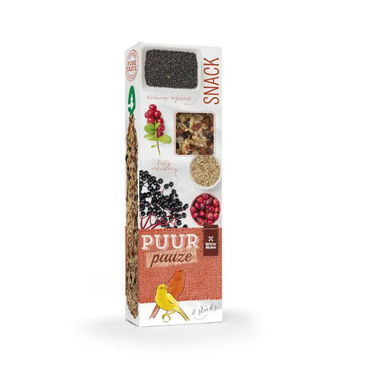 Witte Molen Puur Pauze Canary Stick – Elderberry & Cranberry 60g