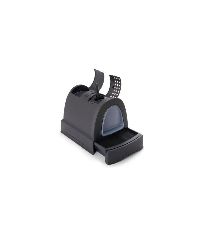 Imac Zuma Cat Litter Box with Hood - 40 x 56 x 42.5cm